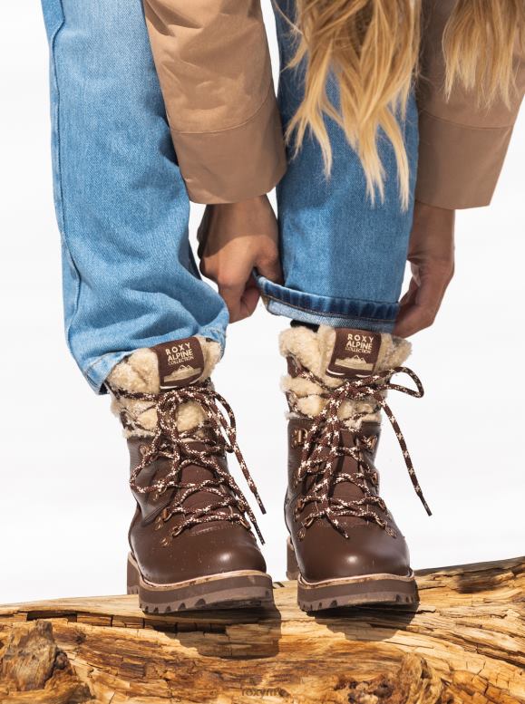 Roxy mujer botas brandi con cordones 68XP01426
