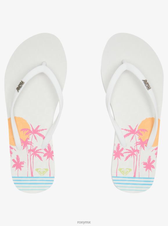 Roxy mujer chanclas con estampado viva 68XP01225