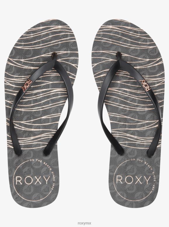 Roxy mujer chanclas con estampado viva 68XP01333