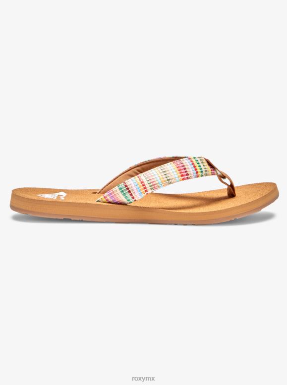 Roxy mujer chanclas de rafia porto 68XP01277