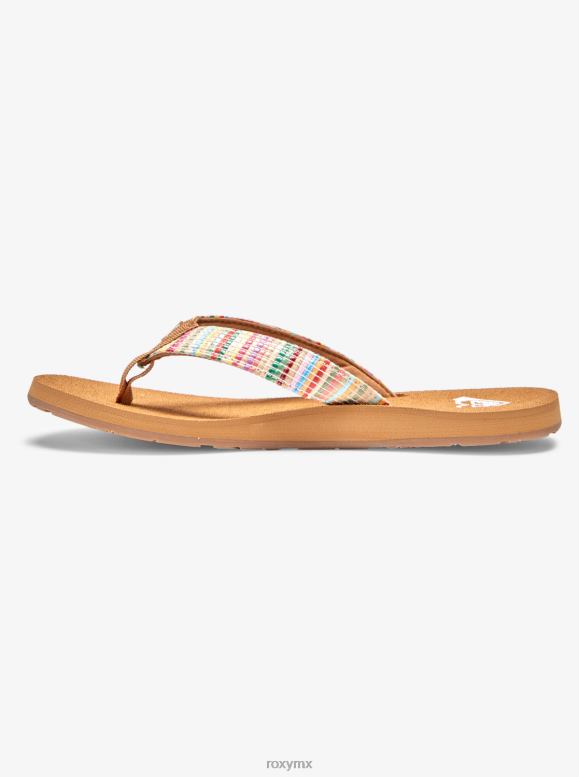 Roxy mujer chanclas de rafia porto 68XP01277
