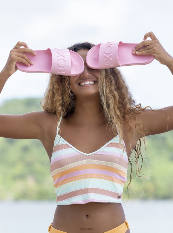 Roxy mujer sandalias de gelatina resbaladizas 68XP01217