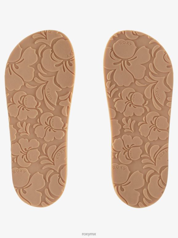 Roxy mujer sandalias resbaladizas de ganchillo 68XP01215