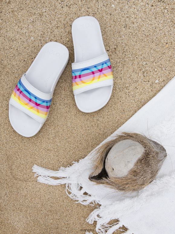 Roxy mujer sandalias resbaladizas para el agua 68XP01456