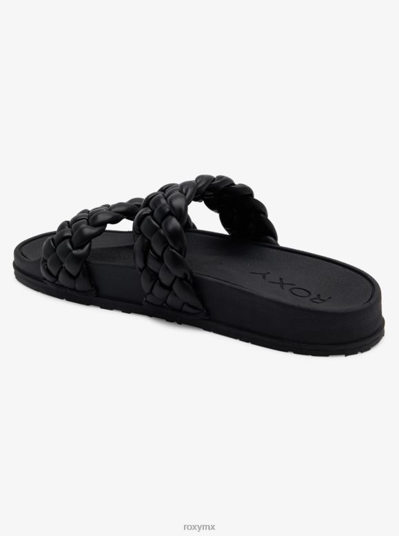 Roxy mujer sandalias resbaladizas trenzadas impermeables 68XP01245