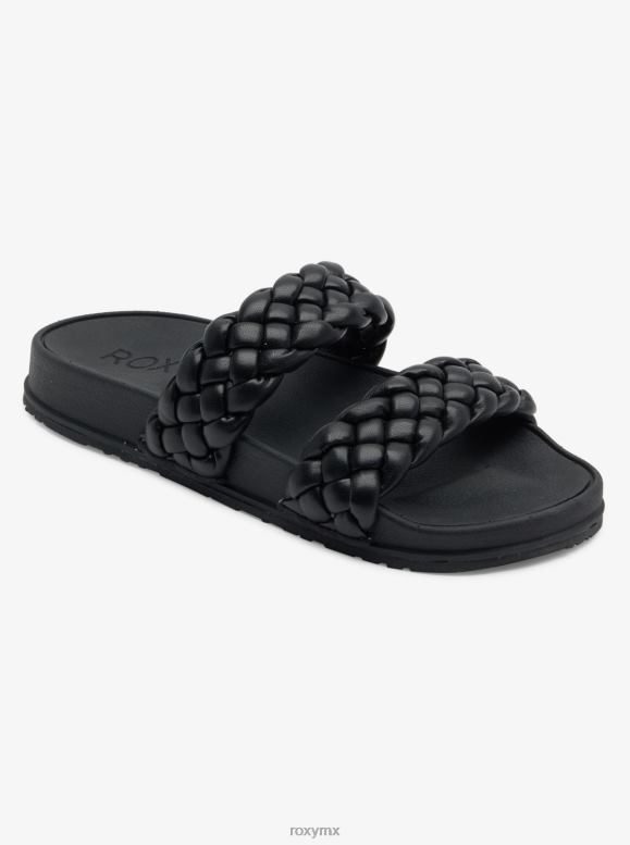 Roxy mujer sandalias resbaladizas trenzadas impermeables 68XP01245