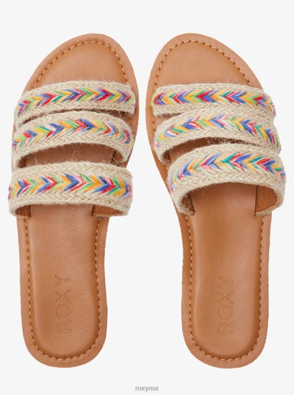 Roxy mujer sandalias rosa salvaje 68XP01411