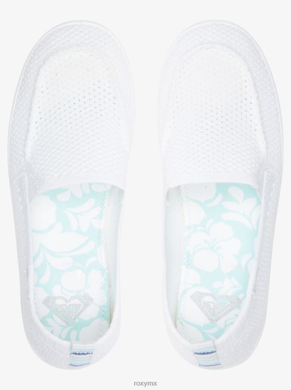 Roxy mujer zapatos slip-on de punto minnow 68XP01266