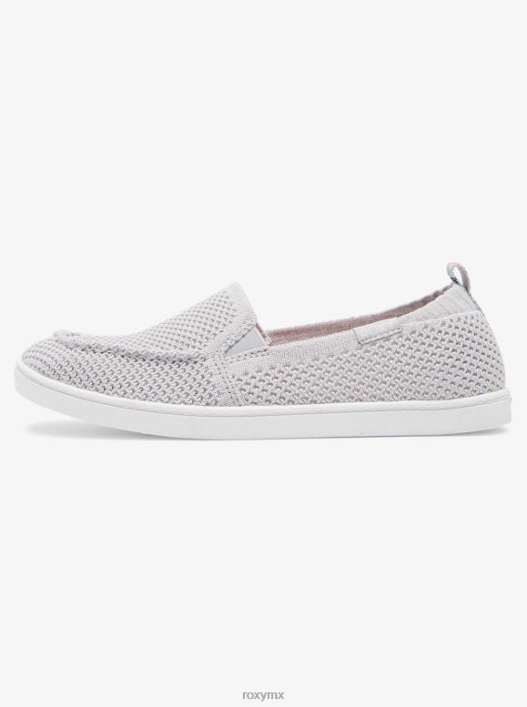 Roxy mujer zapatos slip-on de punto minnow 68XP01382