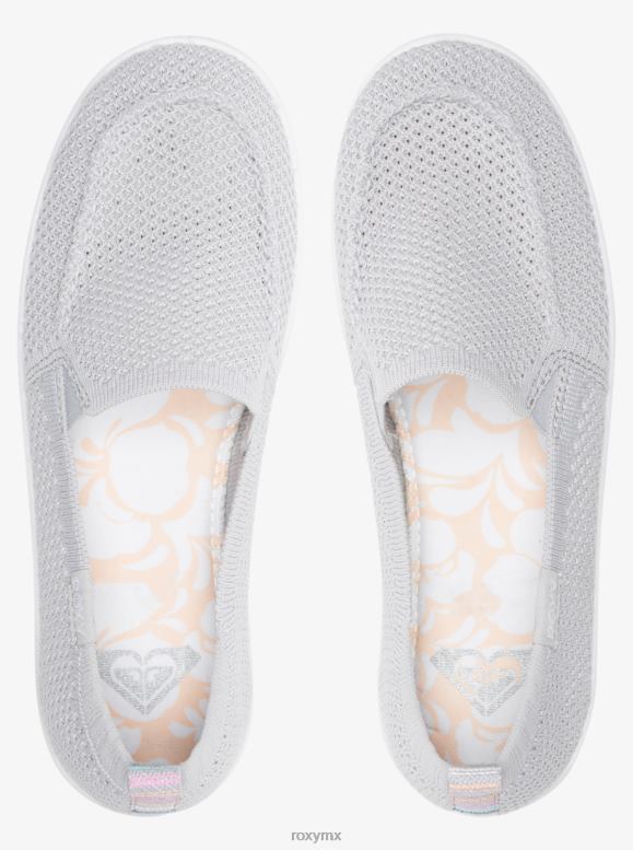 Roxy mujer zapatos slip-on de punto minnow 68XP01382